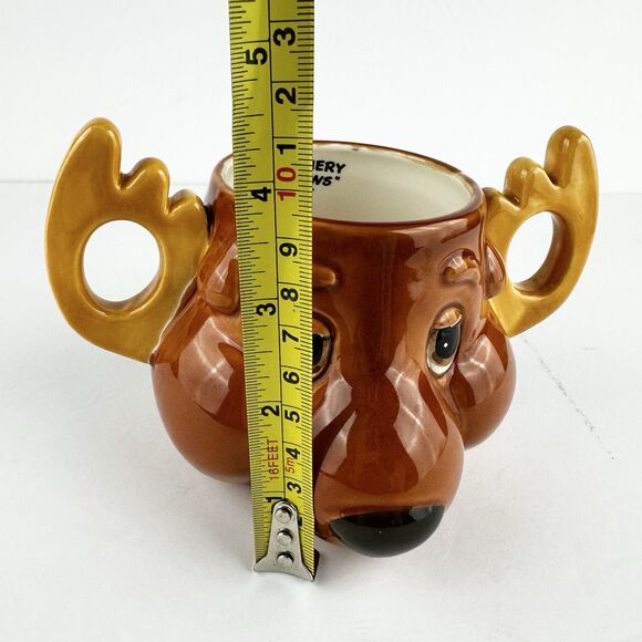 Montgomery "Good News" Moose Ceramic Mug 1984 The Get Along Gang Cartoon - Picture 11 of 12
